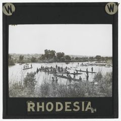 Thumbnail for Parosse Natives in Dug-Outs on Zambesi, Rhodesia