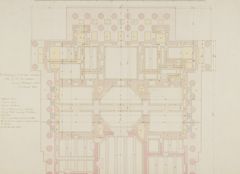 Thumbnail for The Building for the Societies, Plan of the Foundations, 1832